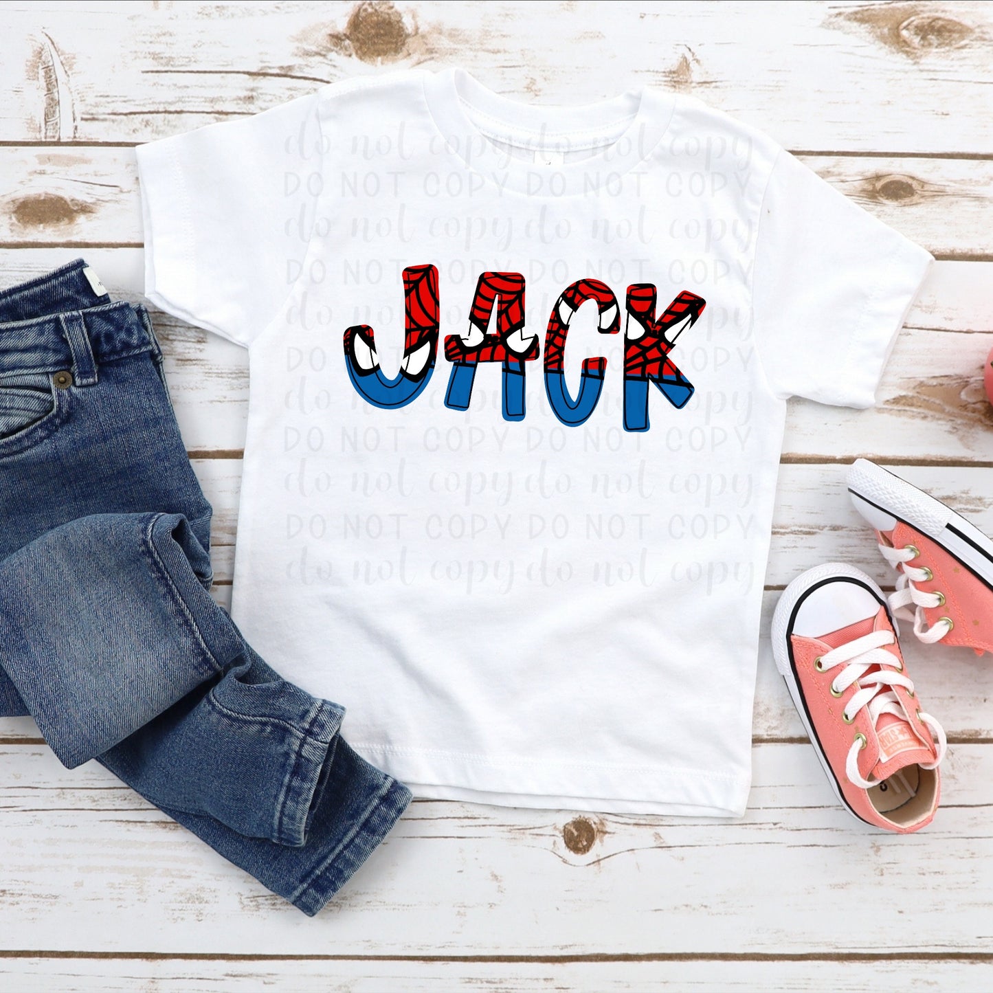 Personalized Superhero Font Tee, Superhero Birthday