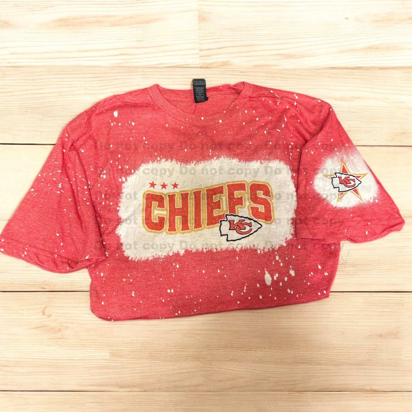 Chiefs KC Bleached Tee
