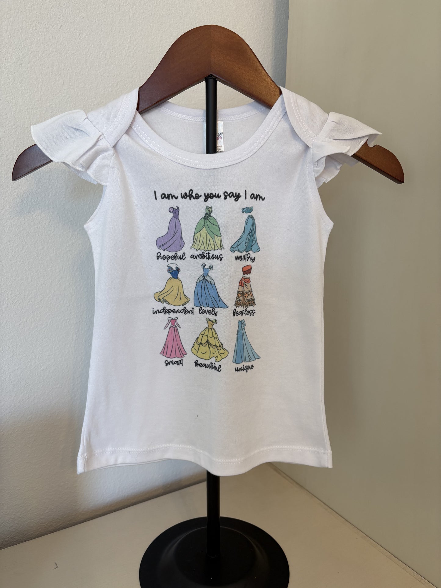 Princess Flutter Tee - 3T