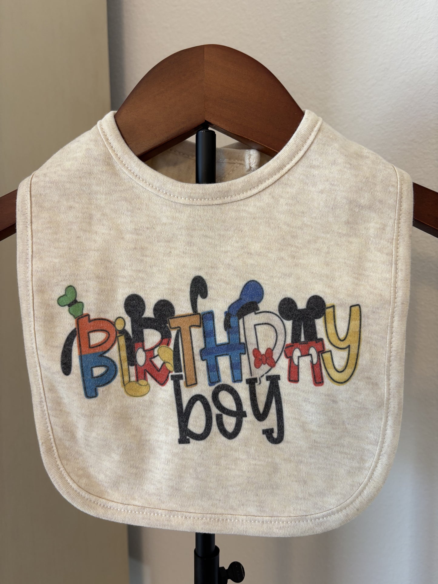 Birthday Boy Bib
