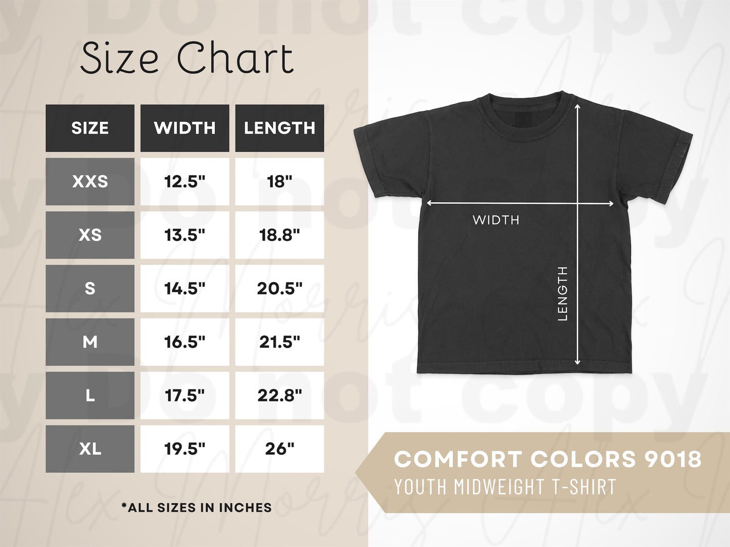 Kids Comfort Color Shirt