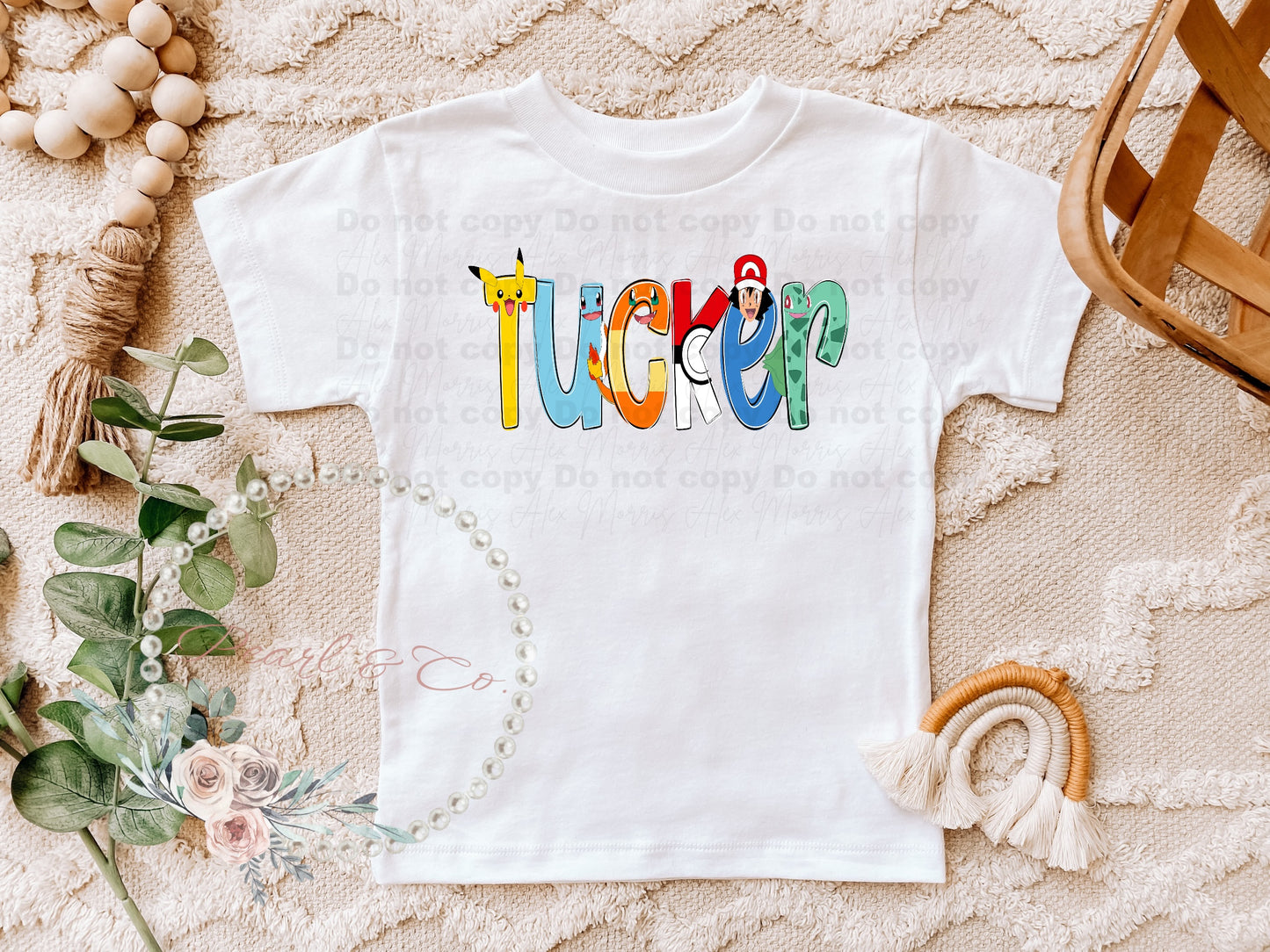 Personalized Pocket Monsters Tee
