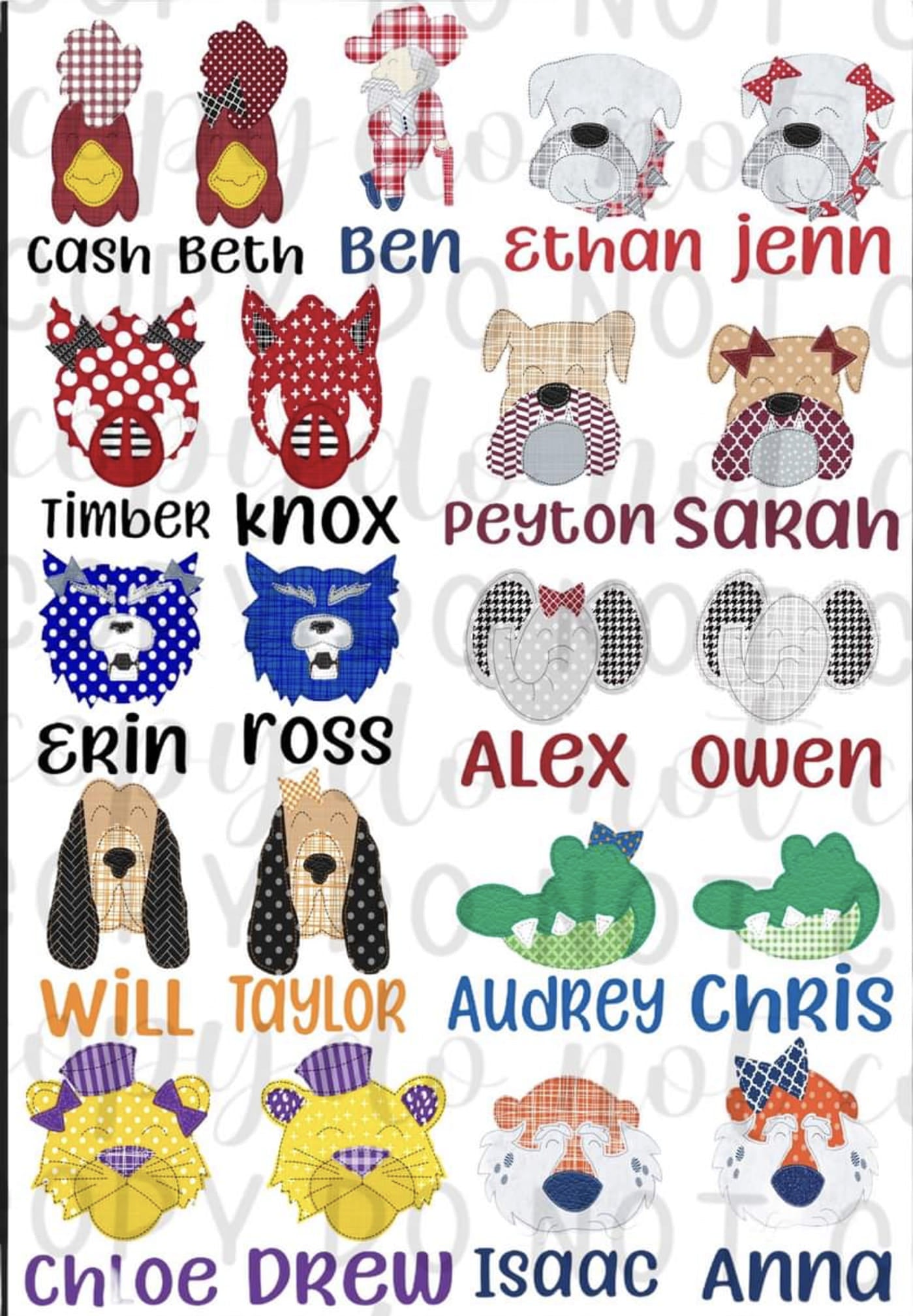 Custom Toddler Football Mascot Tee