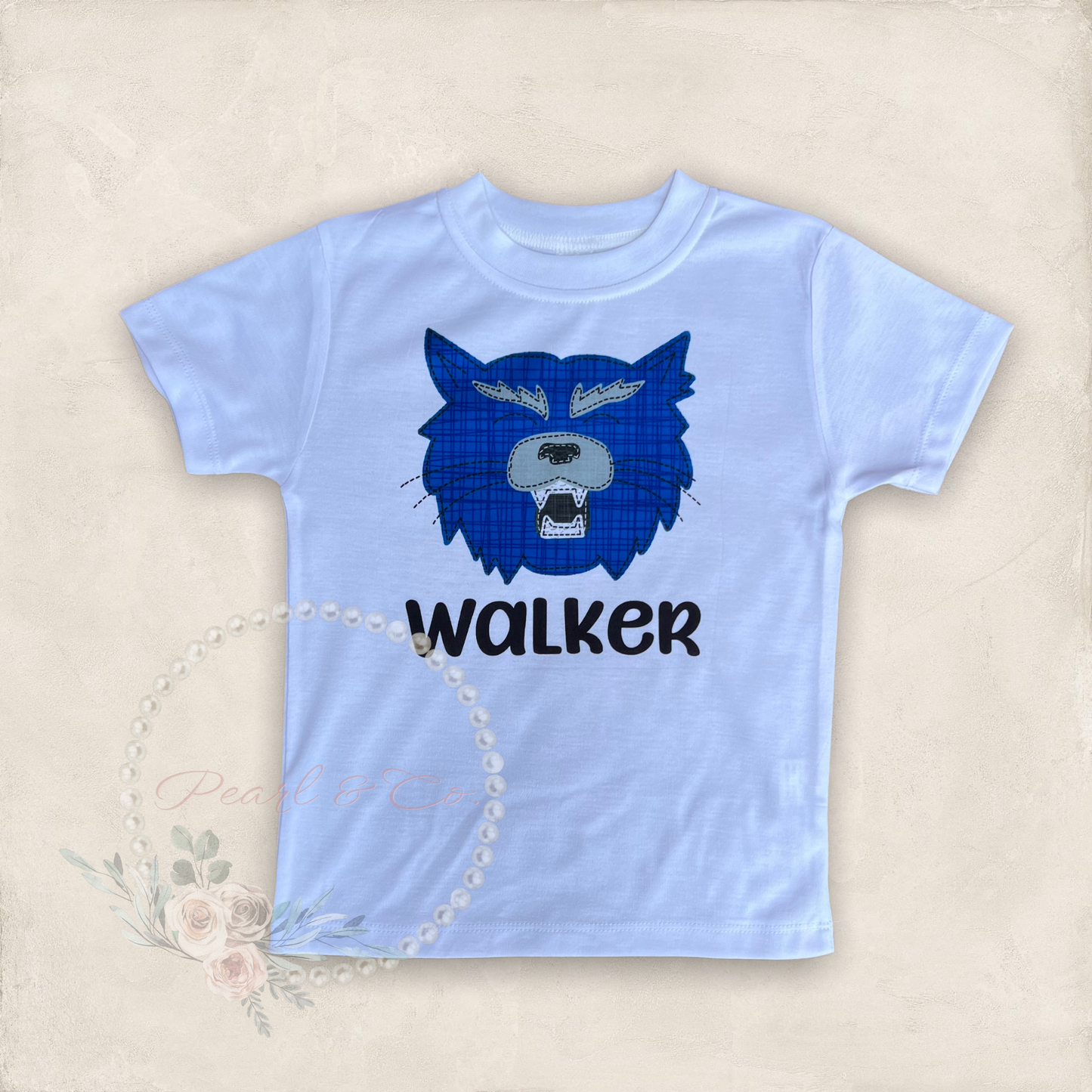 Custom Toddler Football Mascot Tee