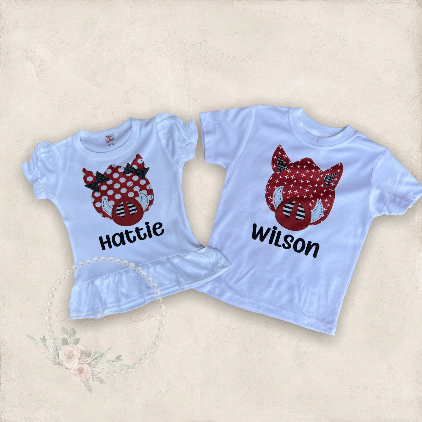 Custom Toddler Football Mascot Tee