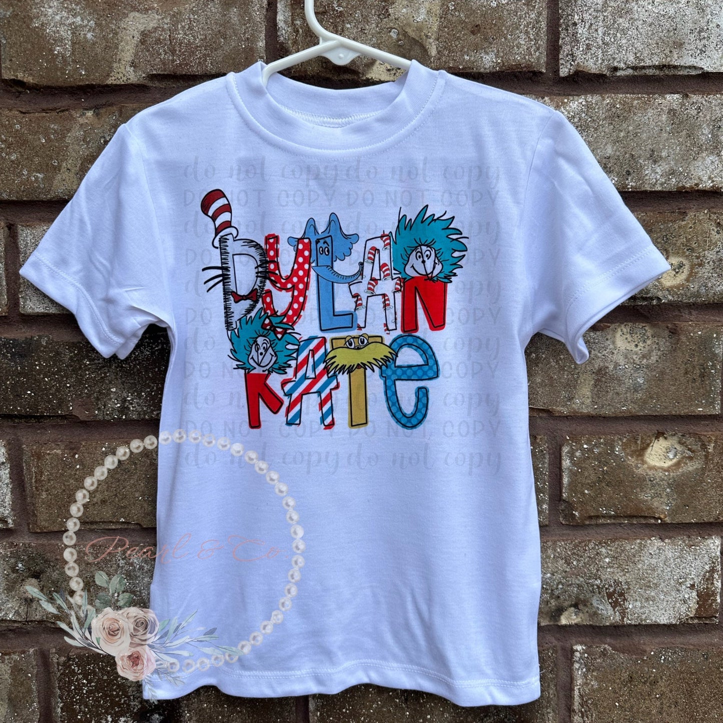 Custom Name Seuss Tee, Cute RAA, Reading Across America Seuss Birthday Shirt