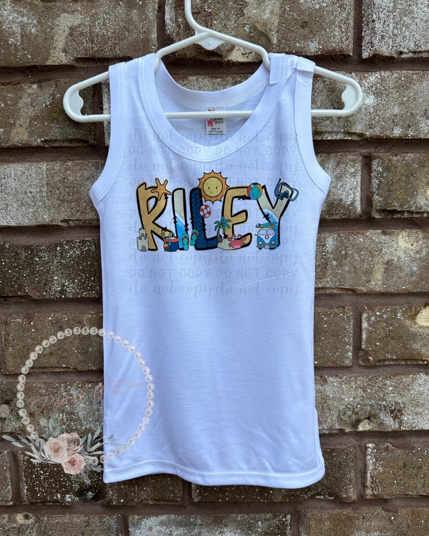 Personalized Beach Tee