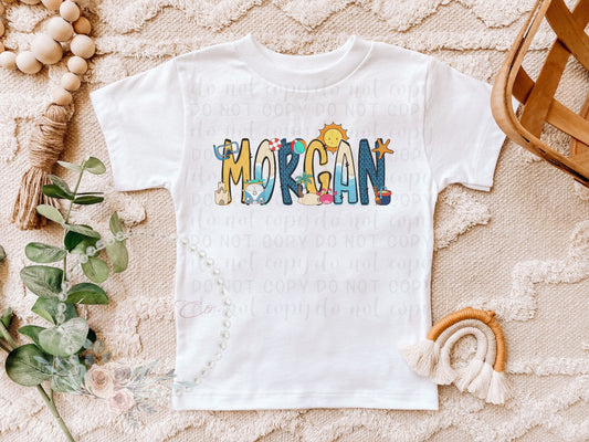 Personalized Beach Tee