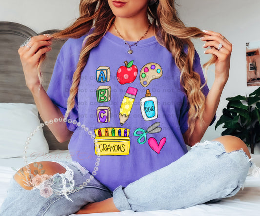 Teacher ABC Tee