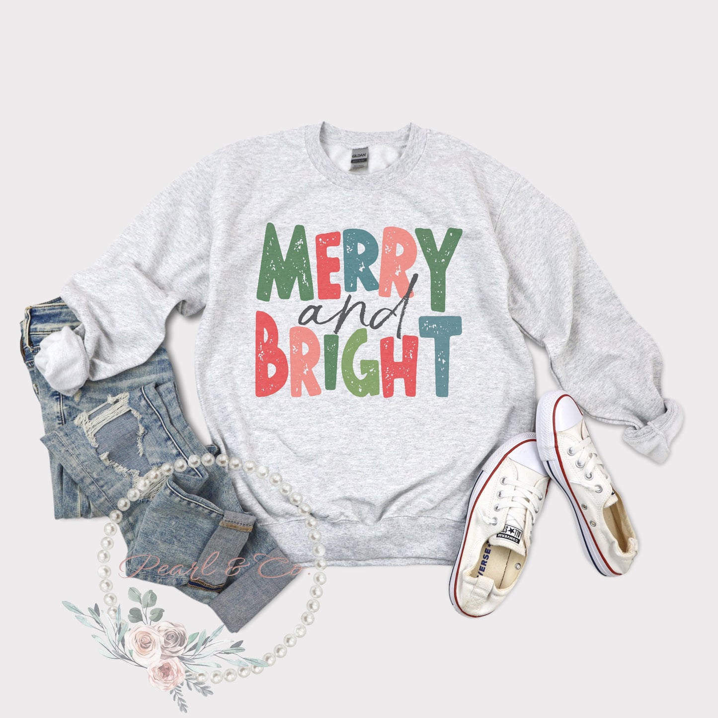 Merry & Bright Sweatshirt